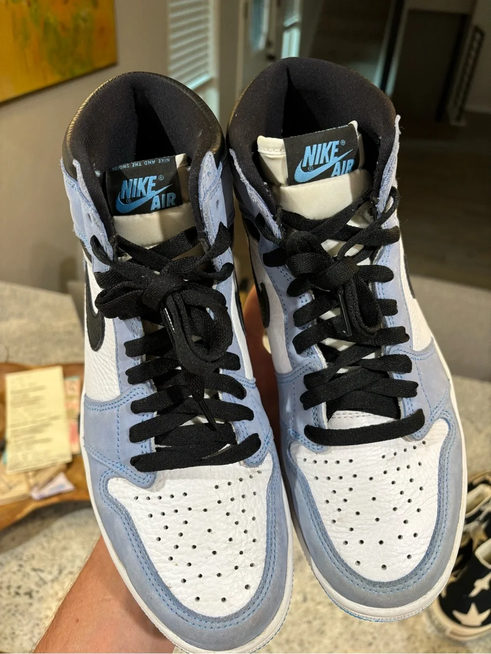 Jordan 1 Retro High OG ‘University Blue’ Men’s Size 8.5 GOOD COND. | 555088-134
